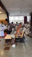 HH Swamiji's departure from SCM Bangalore (16 July 2026). Picture Courtesy: Shri Chandrashekhar Padubidri